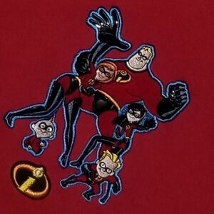 Disney Stores The Incredibles Fleece Blanket 50x60